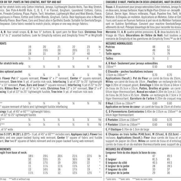 Simplicity 5317 Toddlers Jumper, Top Pants & Hat with Appliques Size 1/2 - 4 - Picture 2 of 4